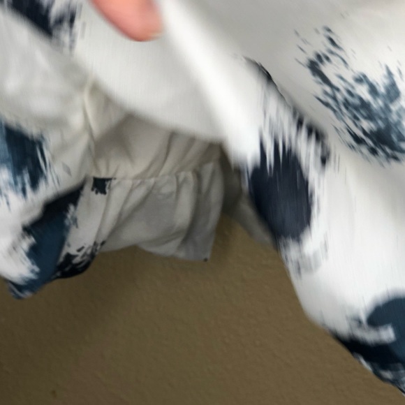 LOFT splatter bubble hem empire waist dress - Picture 7 of 8